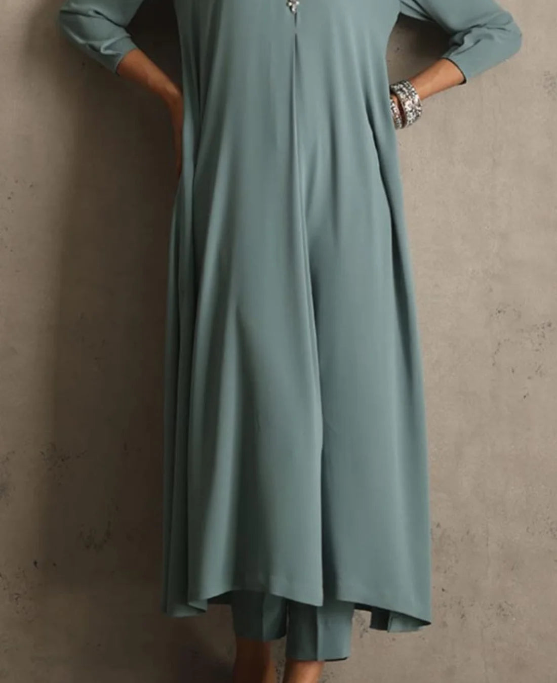 2 PIECE | DUSTY BLUE