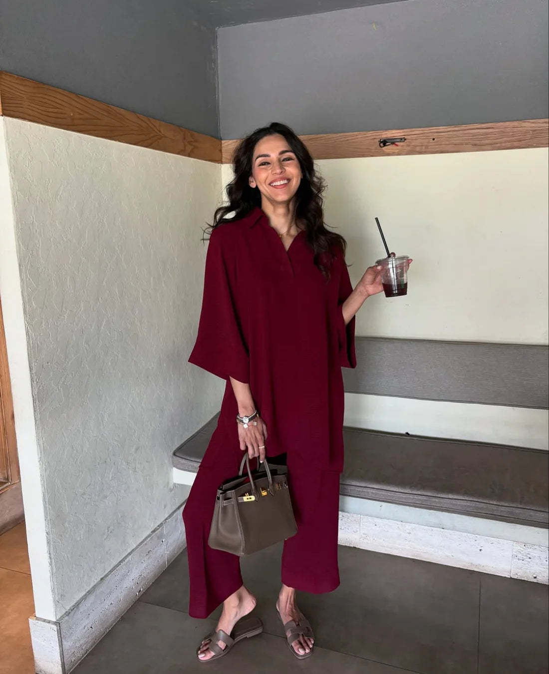 2 PIECE | PLUM