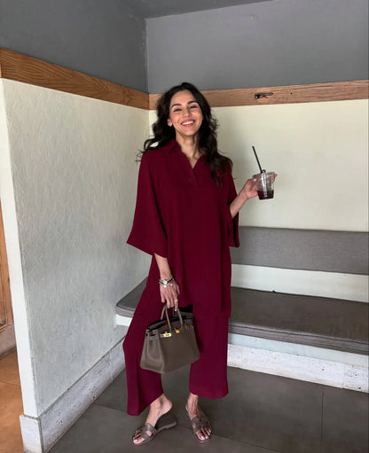 2 PIECE | PLUM