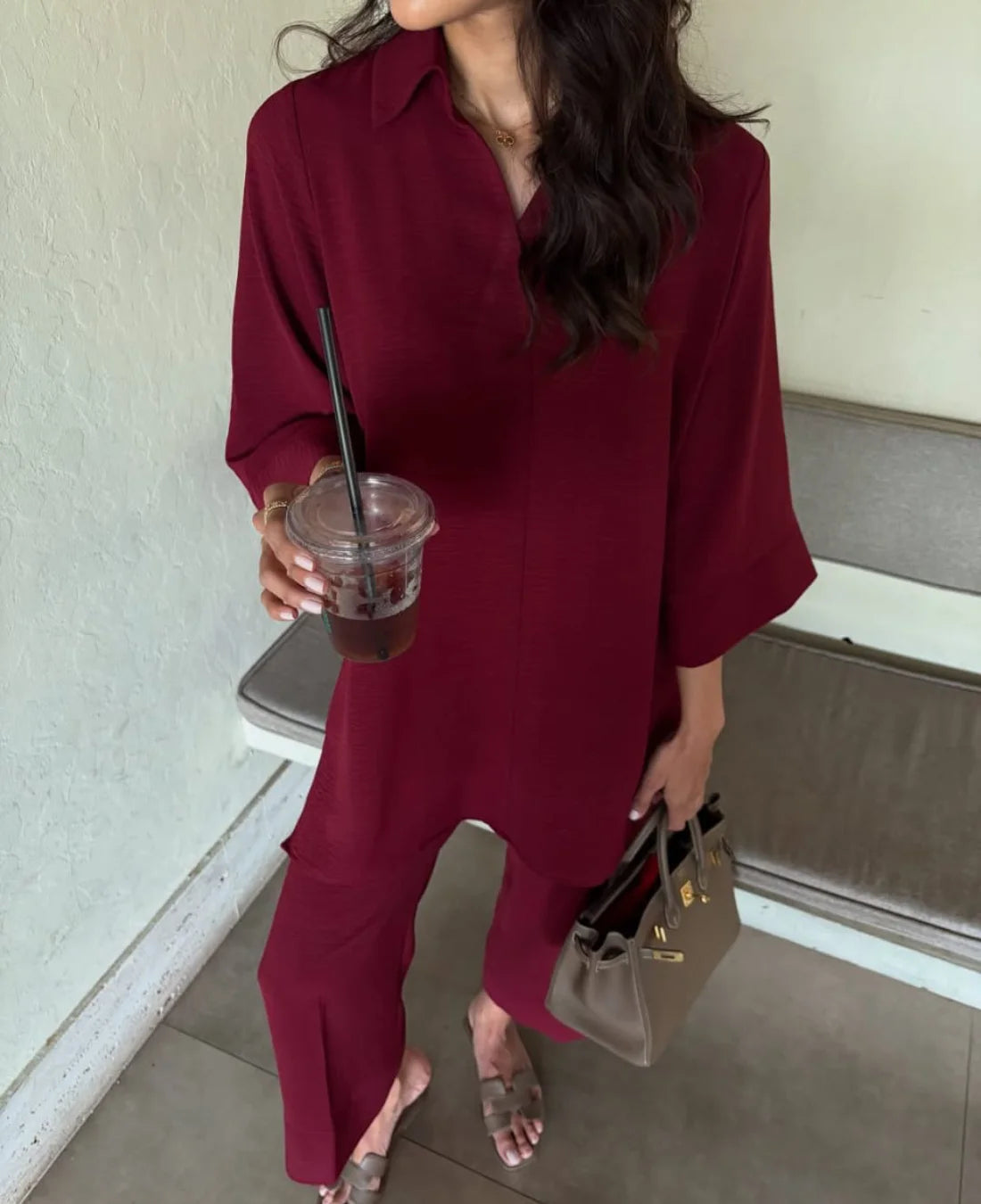 2 PIECE | PLUM